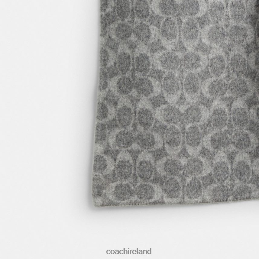 Coach Women DOUBLE FACED COAT LIGHT GREY 80N2R2438