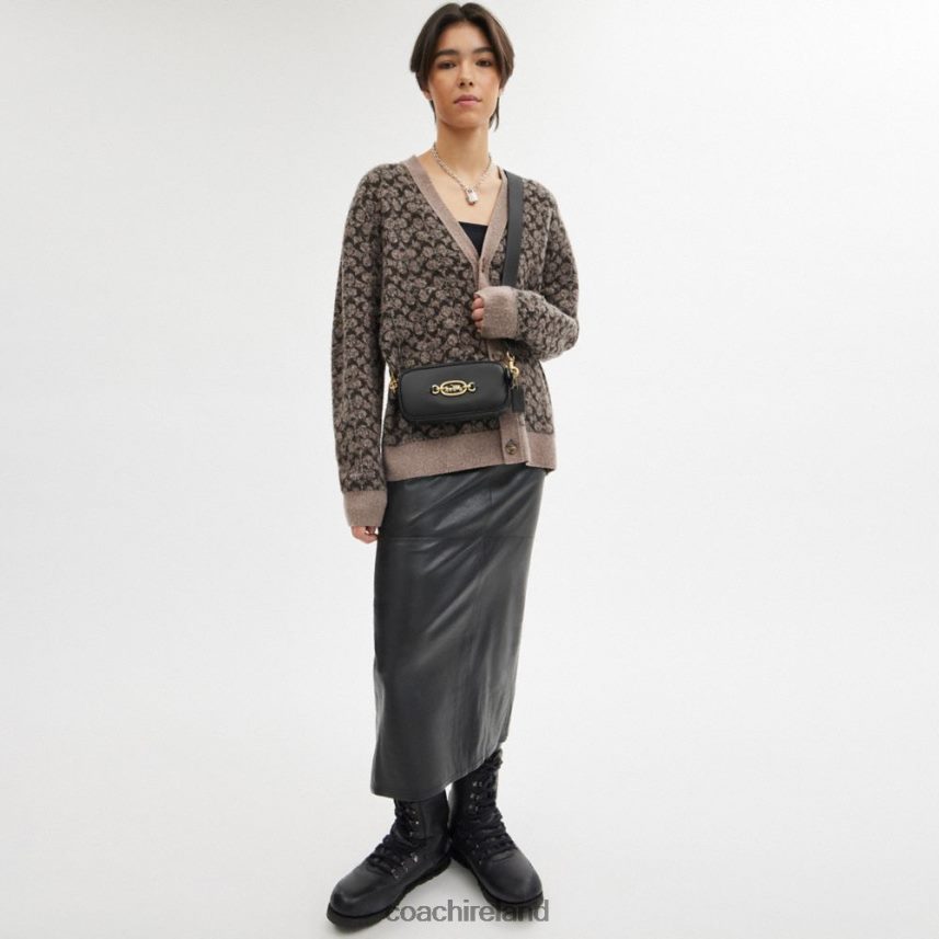 Coach Women AVERY SHOULDER BAG B4/BLACK 80N2R2215