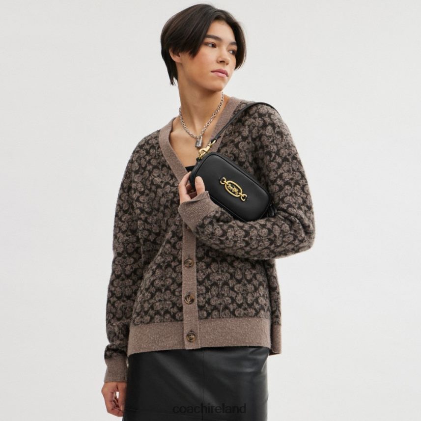 Coach Women AVERY SHOULDER BAG B4/BLACK 80N2R2215