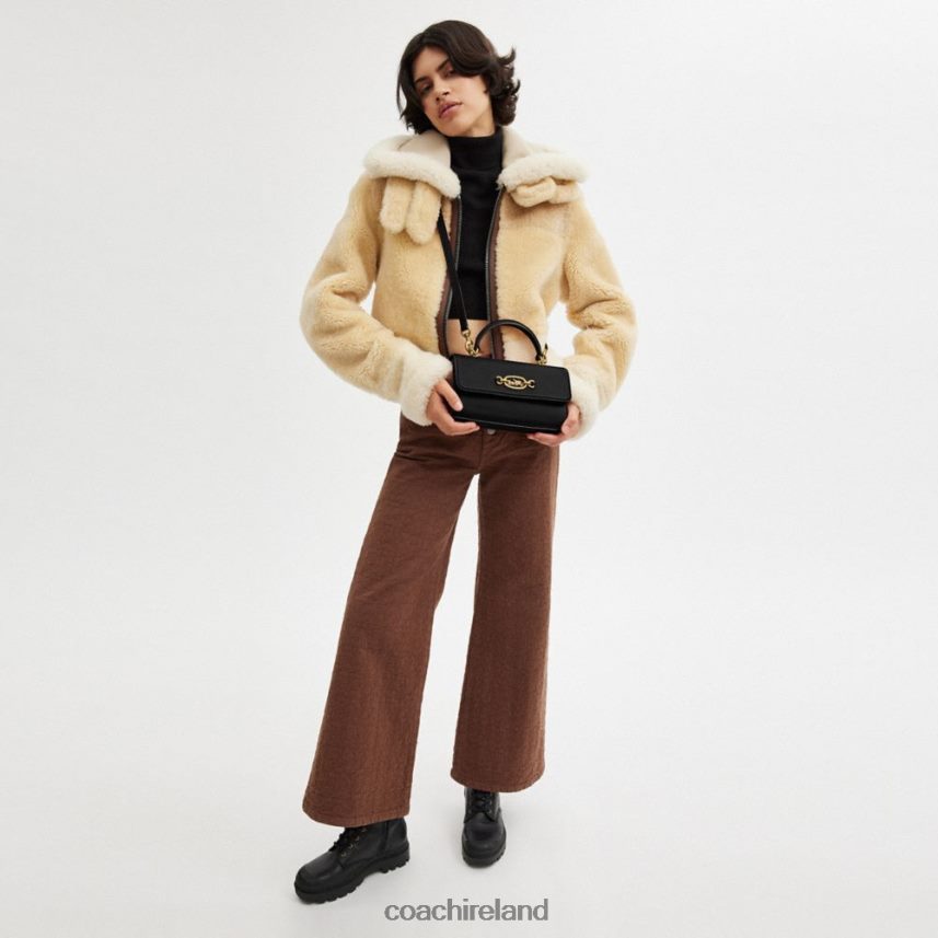 Coach Women HARLOW TOP HANDLE B4/BLACK 80N2R2226