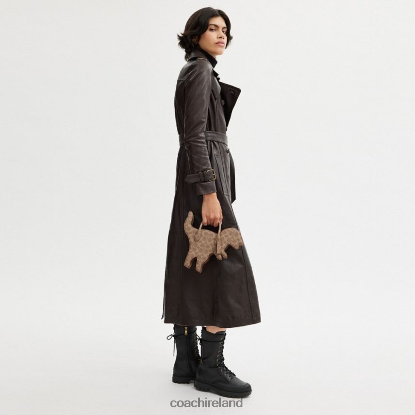 Coach Women REXY BAG IN SIGNATURE CANVAS B4/Tan Rust 80N2R2231