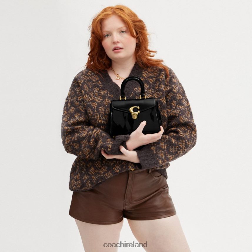 Coach Women SAMMY TOP HANDLE 21 B4/BLACK 80N2R2233