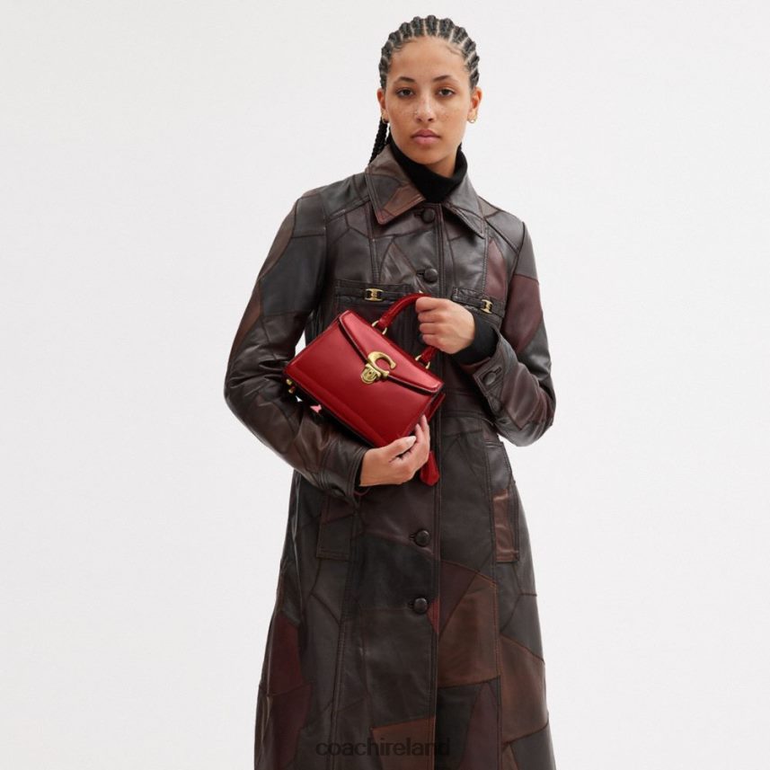 Coach Women SAMMY TOP HANDLE 21 B4/RED 80N2R2234