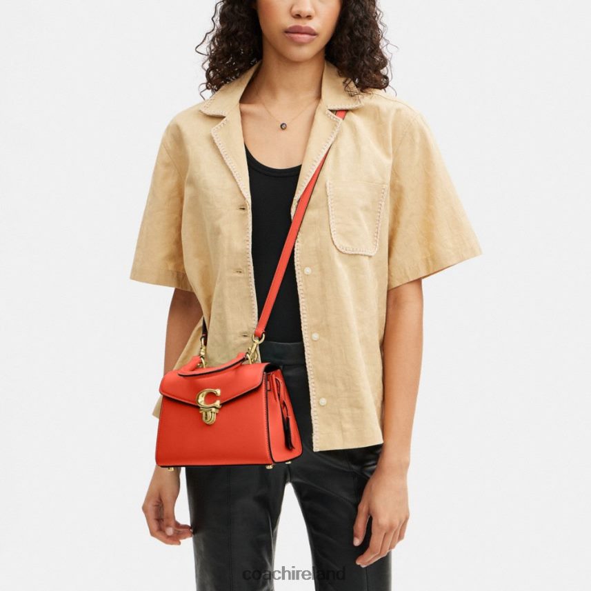 Coach Women SAMMY TOP HANDLE 21 B4/SUN ORANGE 80N2R2250