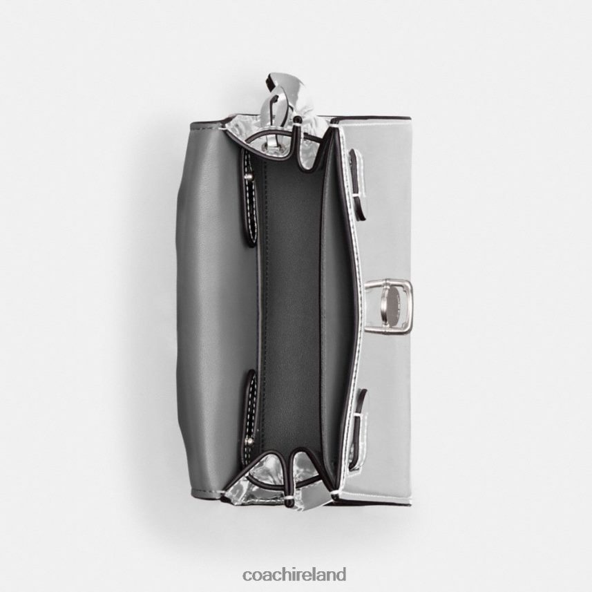 Coach Women SAMMY TOP HANDLE 21 IN SILVER METALLIC LH/Silver 80N2R2230