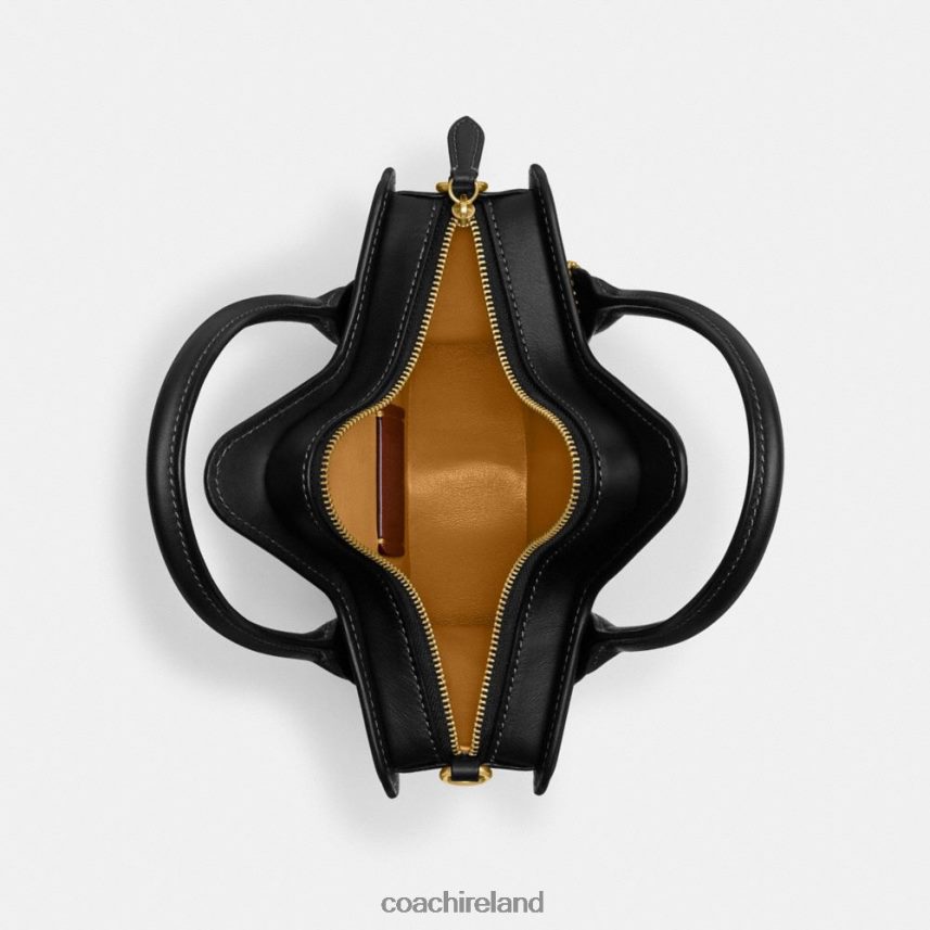 Coach Women STAR BAG IN REGENERATIVE LEATHER B4/BLACK 80N2R2208