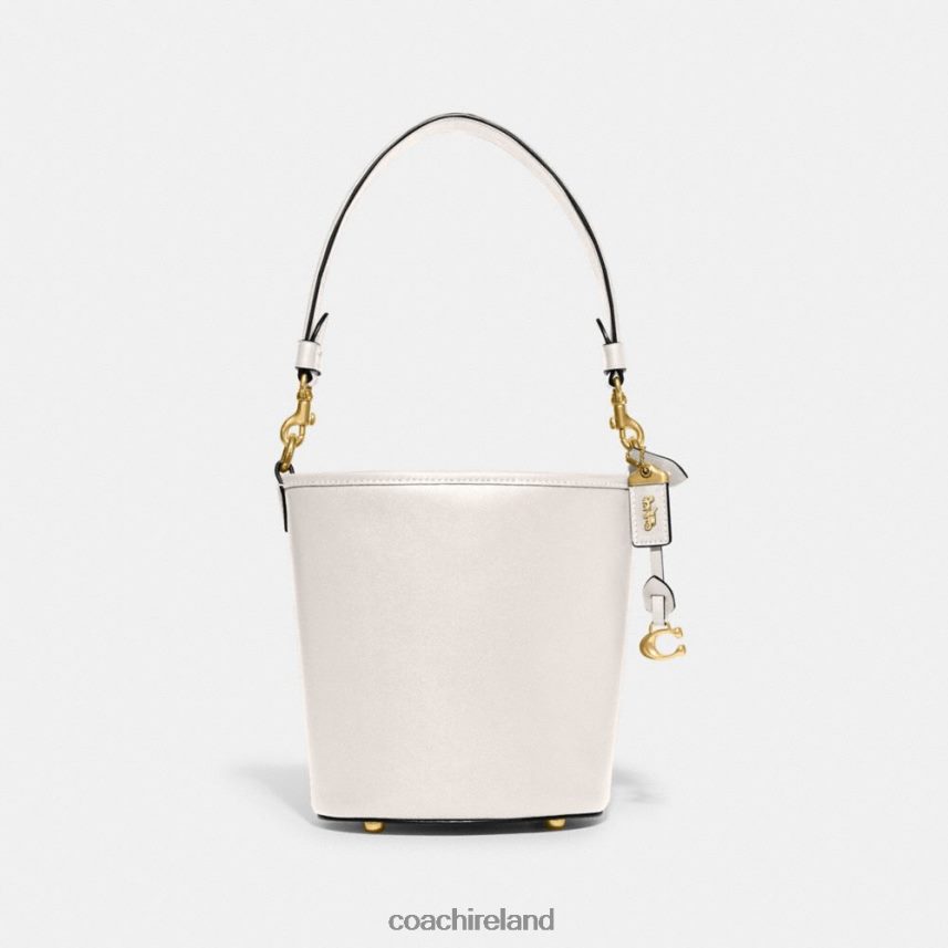 Coach Women DAKOTA BUCKET BAG 16 B4/CHALK 80N2R219