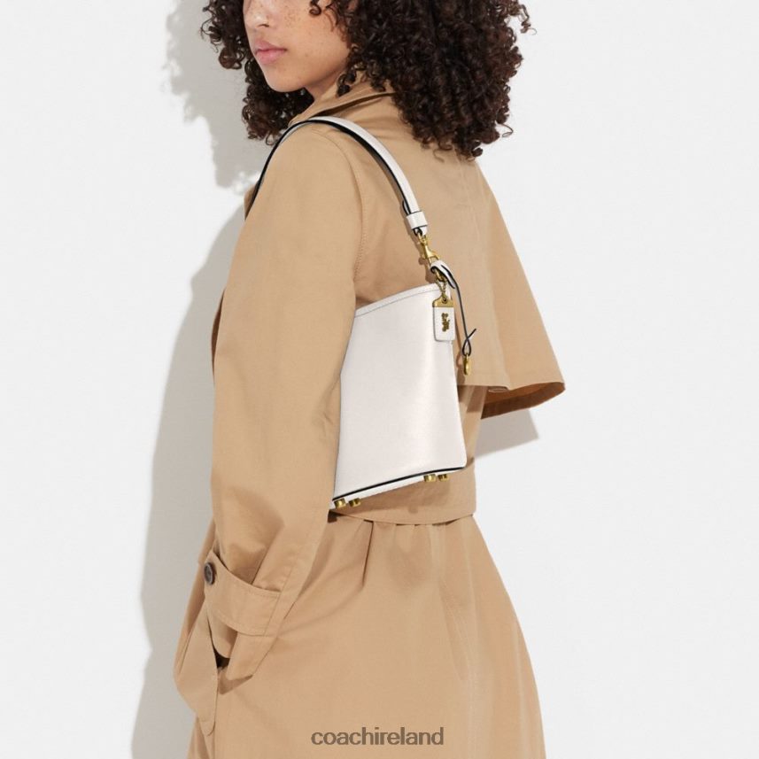 Coach Women DAKOTA BUCKET BAG 16 B4/CHALK 80N2R219