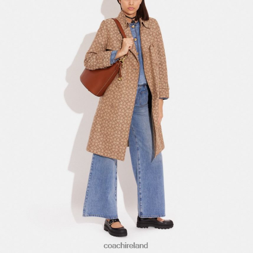 Coach Women DAKOTA BUCKET BAG B4/1941 Saddle 80N2R222