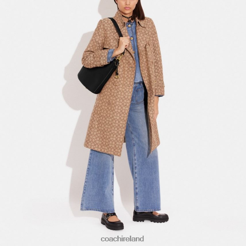 Coach Women DAKOTA BUCKET BAG B4/BLACK 80N2R221