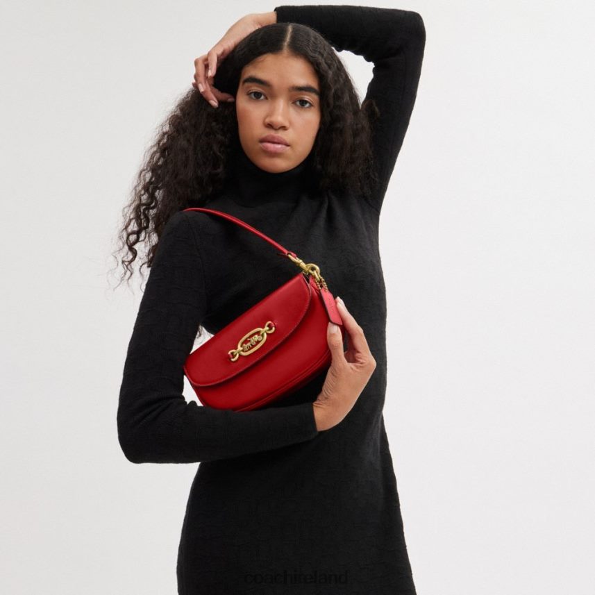 Coach Women HARLEY SHOULDER BAG 23 B4/Sport Red 80N2R232