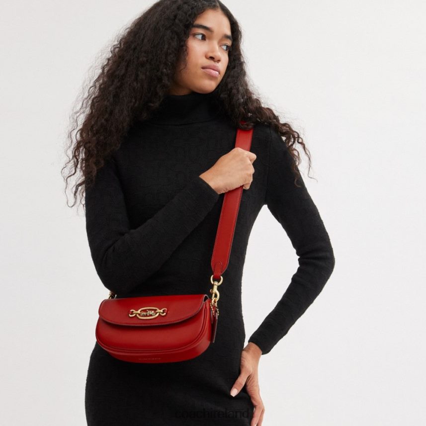 Coach Women HARLEY SHOULDER BAG 23 B4/Sport Red 80N2R232