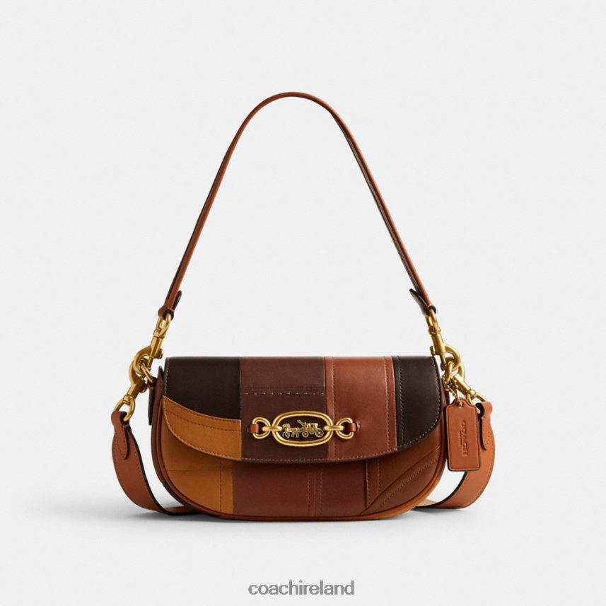 Coach Women HARLEY SHOULDER BAG 23 IN PATCHWORK B4/Multi 80N2R225