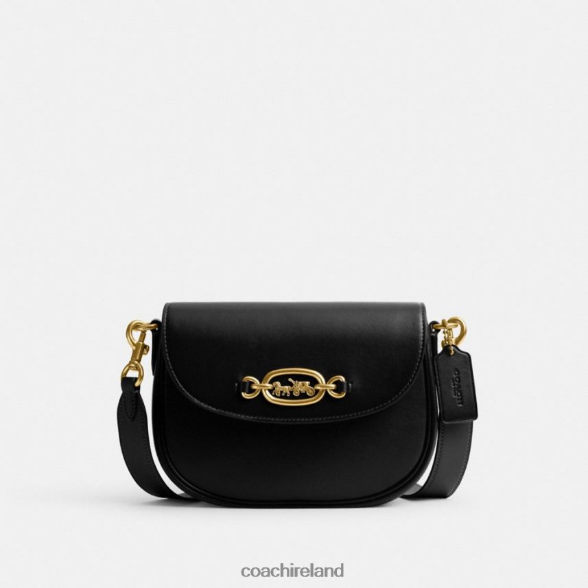 Coach Women HARLEY SHOULDER BAG B4/BLACK 80N2R230