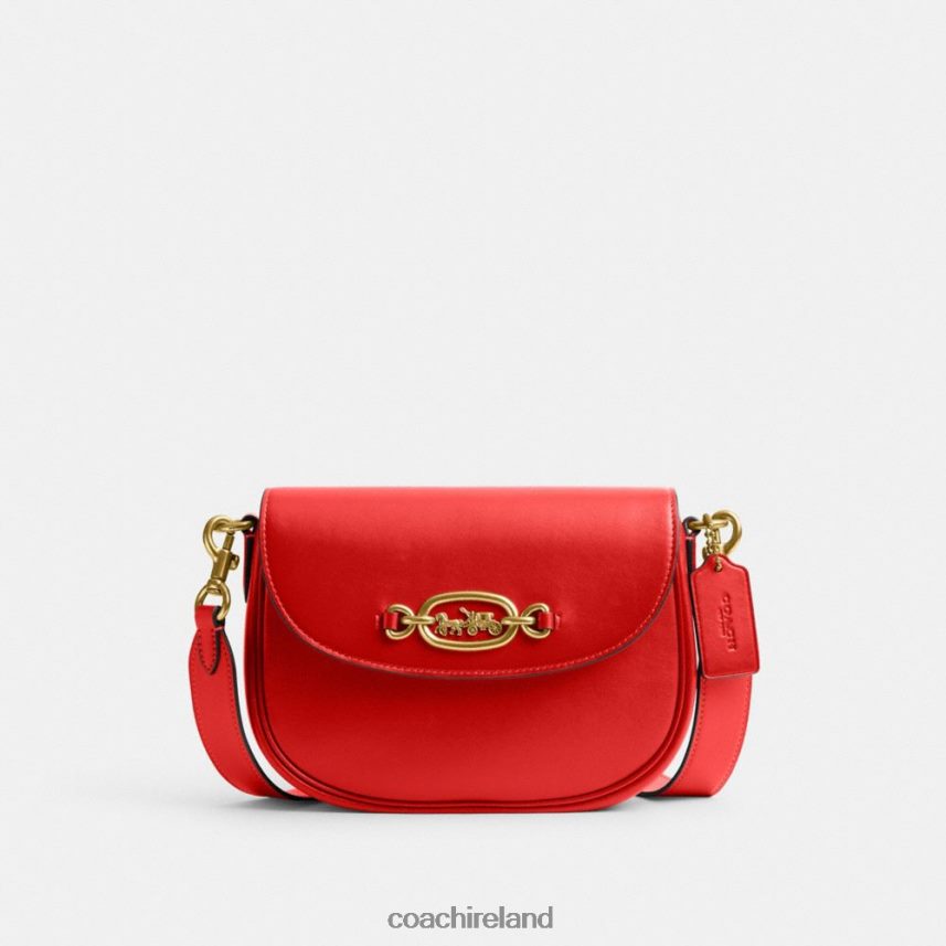 Coach Women HARLEY SHOULDER BAG B4/Sport Red 80N2R233