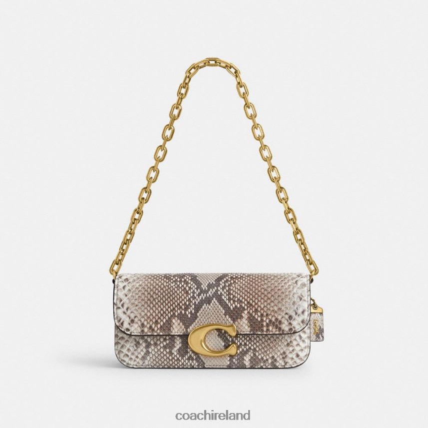 Coach Women IDOL BAG 23 IN PYTHON B4/CHALK 80N2R244