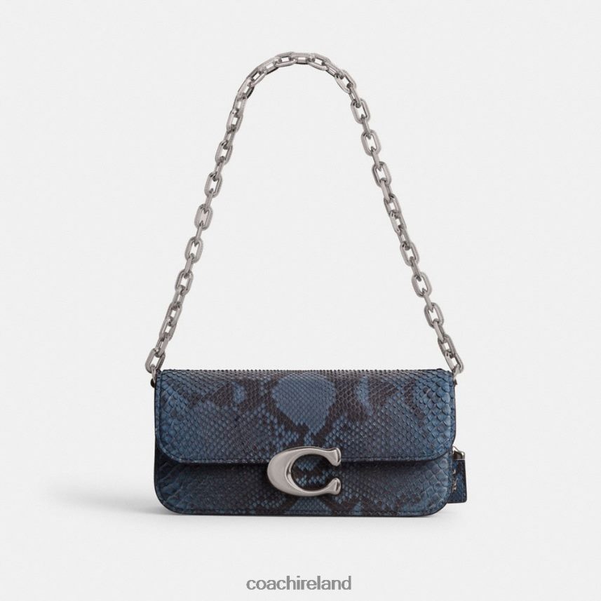 Coach Women IDOL BAG 23 IN PYTHON LH/Denim 80N2R245