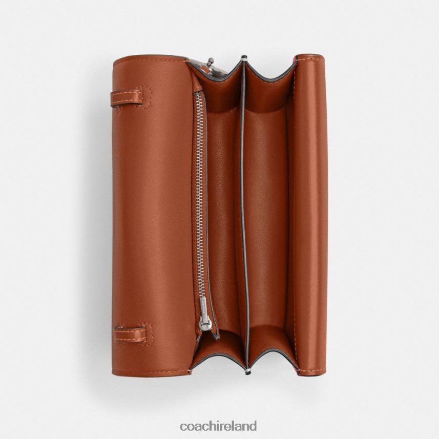 Coach Women IDOL BAG LH/Enamel Red 80N2R251