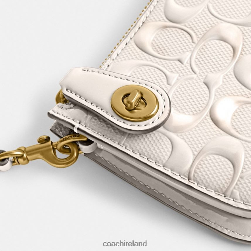 Coach Women PENN SHOULDER BAG IN SIGNATURE LEATHER B4/CHALK 80N2R266