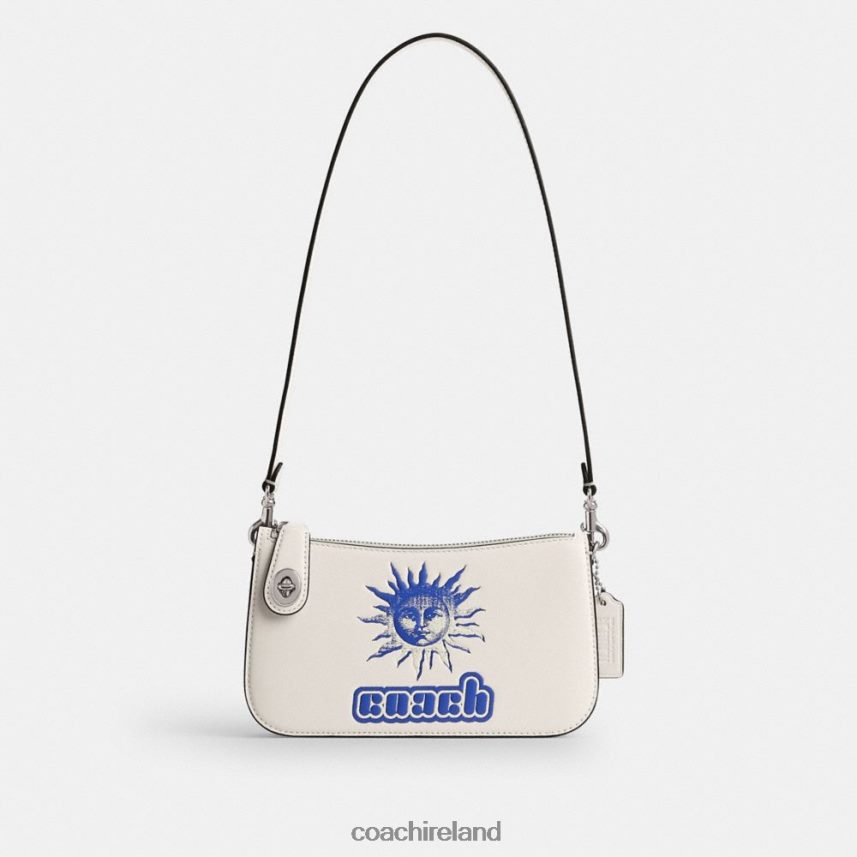 Coach Women THE LIL NAS X DROP PENN SHOULDER BAG LH/Isolated Sun Chalk 80N2R263