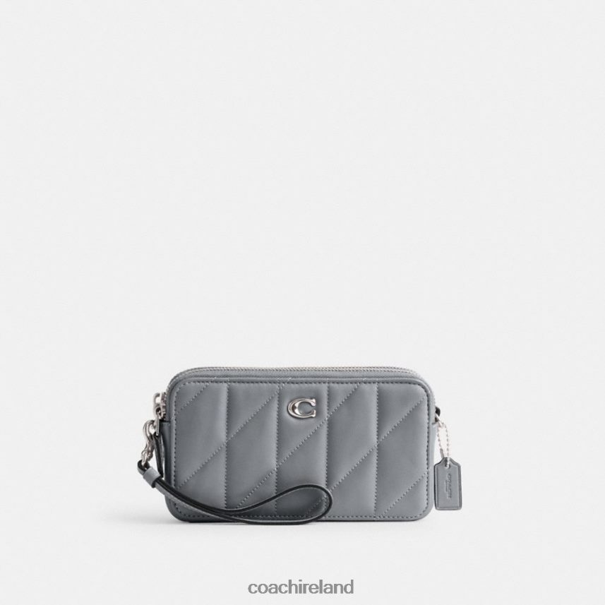 Coach Women KIRA CROSSBODY WITH PILLOW QUILTING LH/Grey Blue 80N2R2310