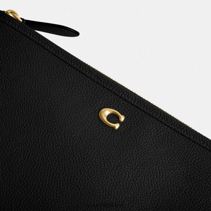 Coach Women POUCH 28 B4/BLACK 80N2R2314