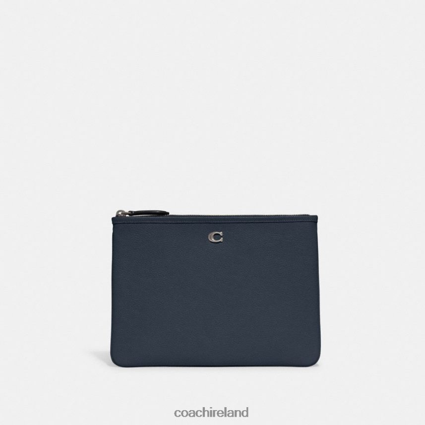 Coach Women POUCH 28 LH/Denim 80N2R2318