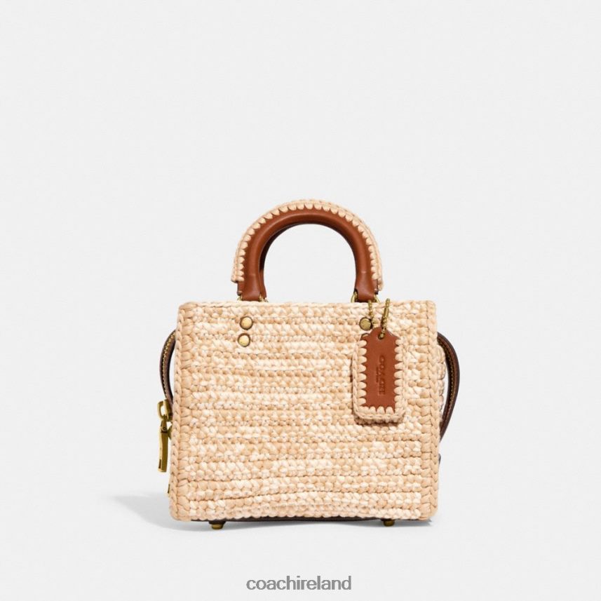 Coach Women ROGUE 20 WITH CROCHET B4/Ivory Multi 80N2R282