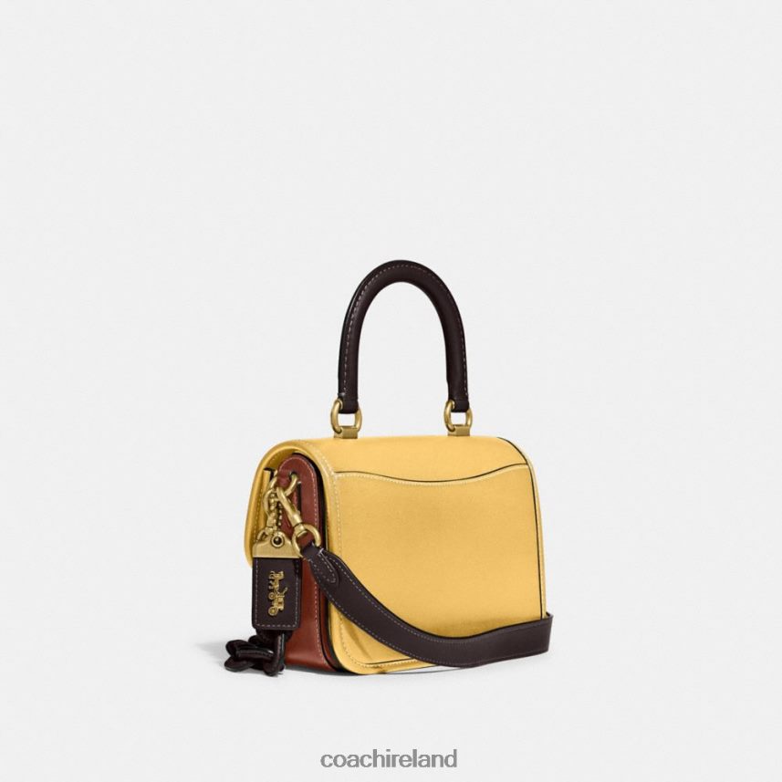 Coach Women ROGUE TOP HANDLE IN COLORBLOCK B4/Hay Multi 80N2R288