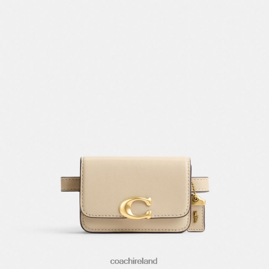Coach Women BANDIT CARD CASE BELT BAG B4/IVORY 80N2R2193