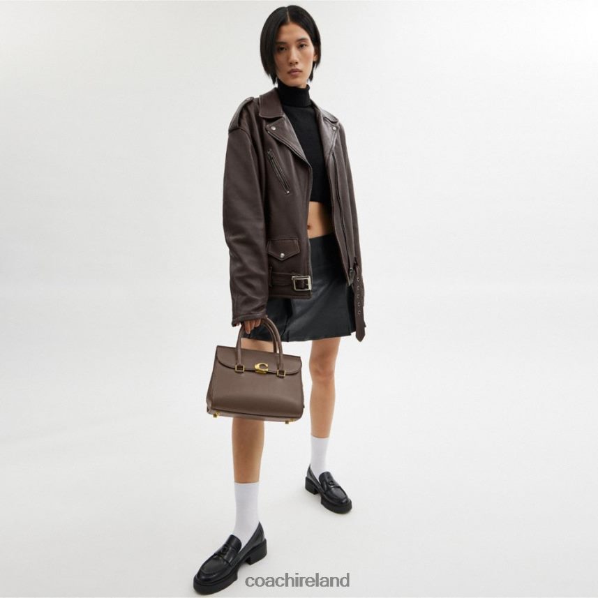 Coach Women BROOME CARRYALL B4/DARK STONE 80N2R2174