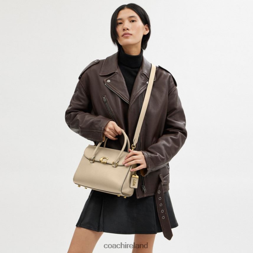 Coach Women BROOME CARRYALL B4/IVORY 80N2R2175