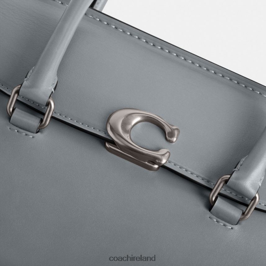 Coach Women BROOME CARRYALL LH/Grey Blue 80N2R2179