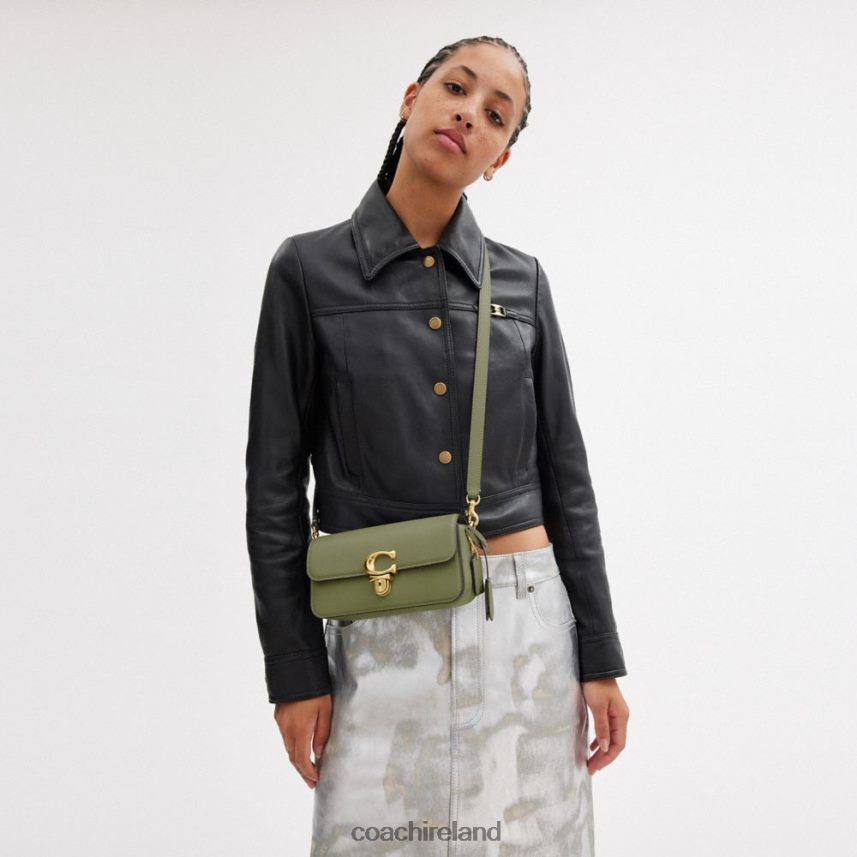 Coach Women STUDIO BAGUETTE BAG B4/MOSS 80N2R2180