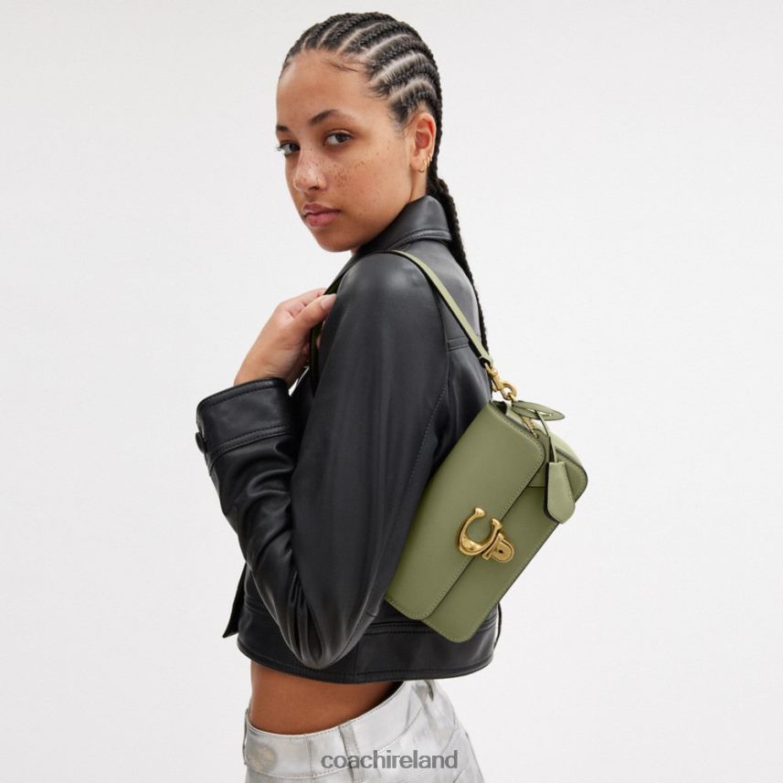 Coach Women STUDIO BAGUETTE BAG B4/MOSS 80N2R2180