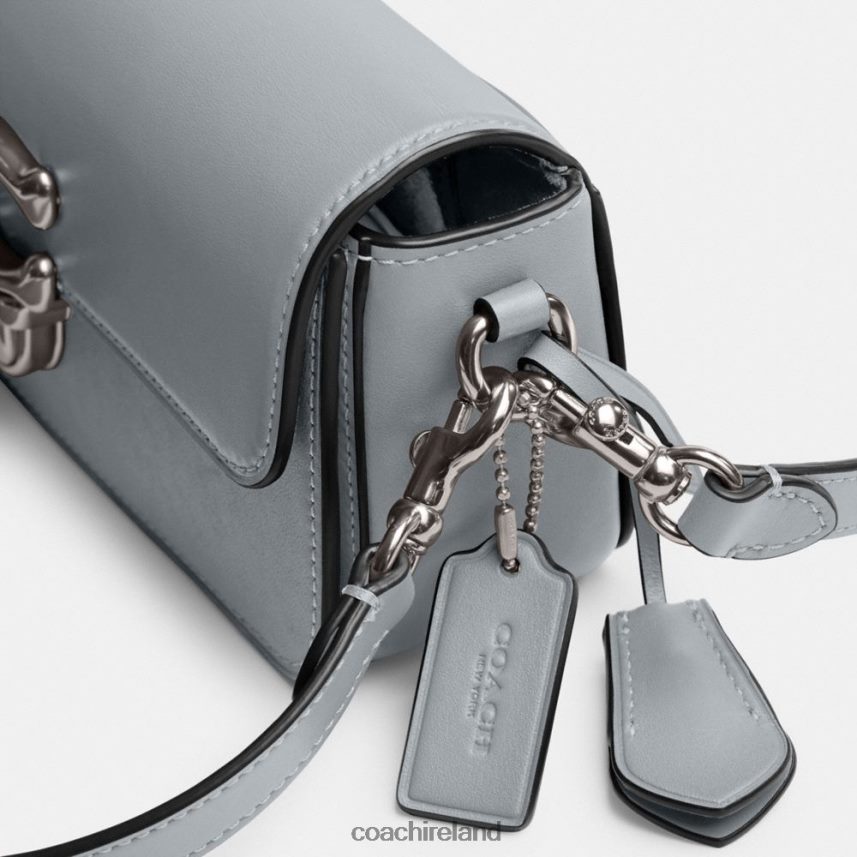 Coach Women STUDIO BAGUETTE BAG LH/Grey Blue 80N2R2190