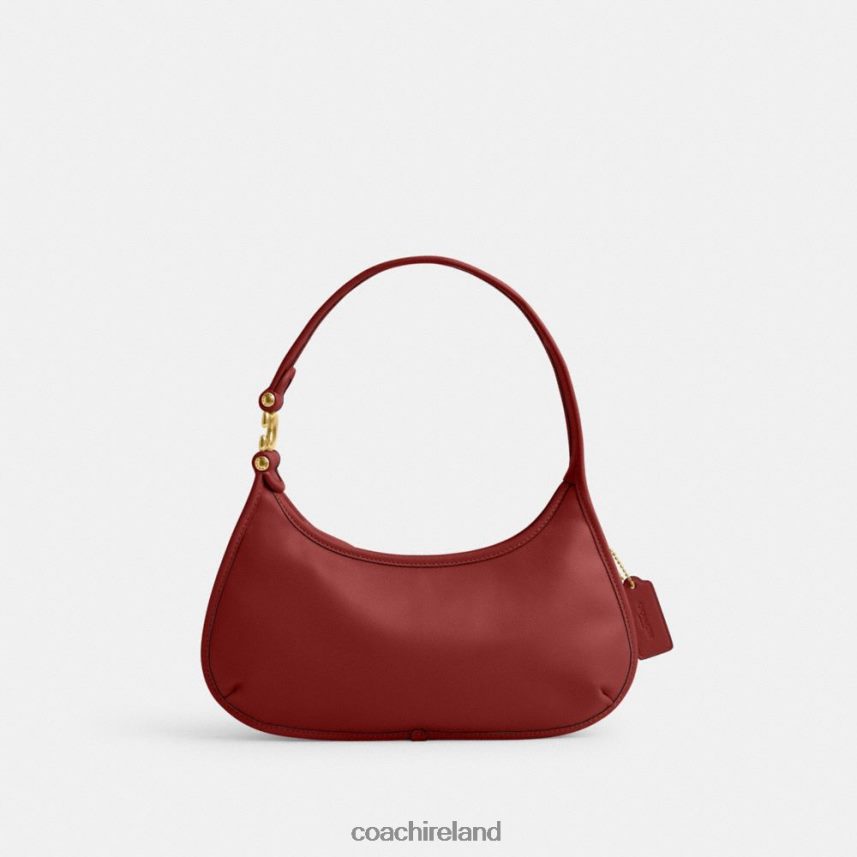 Coach Women EVE SHOULDER BAG B4/Enamel Red 80N2R2280
