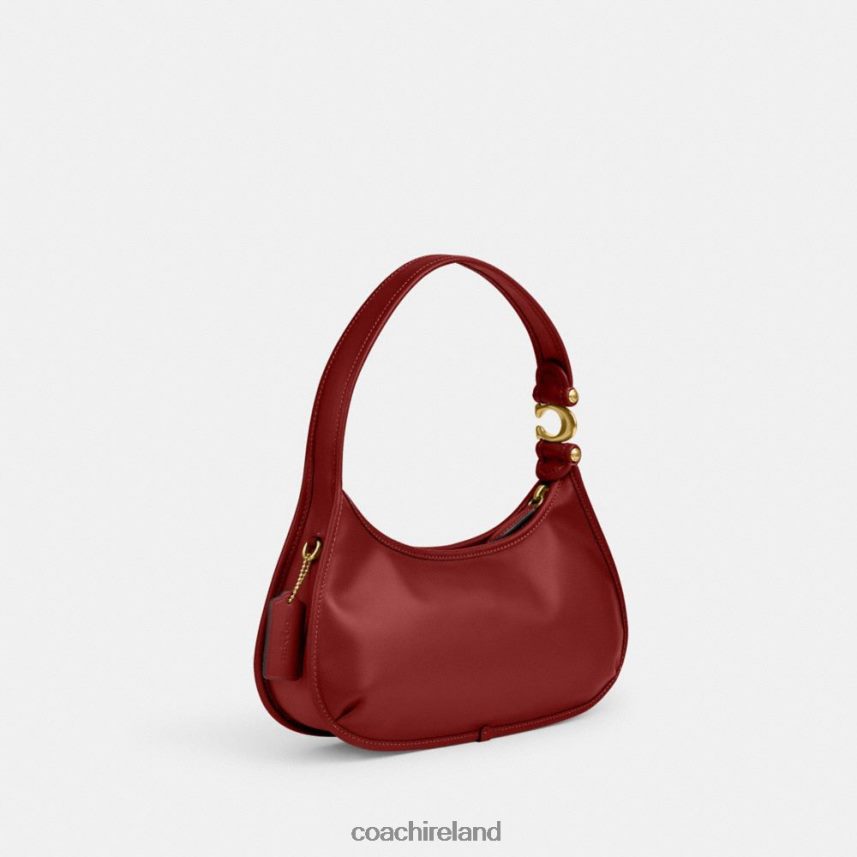 Coach Women EVE SHOULDER BAG B4/Enamel Red 80N2R2280