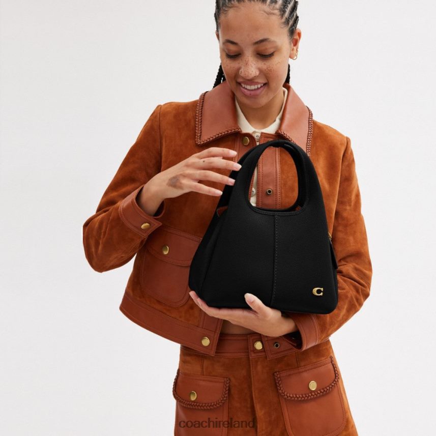 Coach Women LANA SHOULDER BAG 23 B4/BLACK 80N2R2275