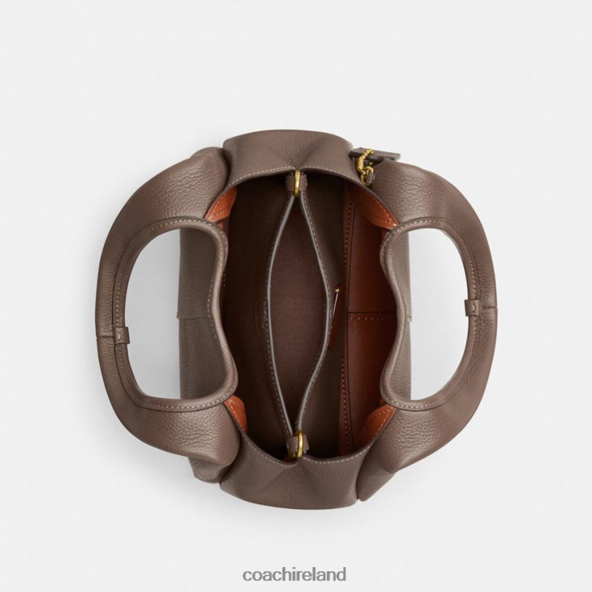 Coach Women LANA SHOULDER BAG 23 B4/DARK STONE 80N2R2278