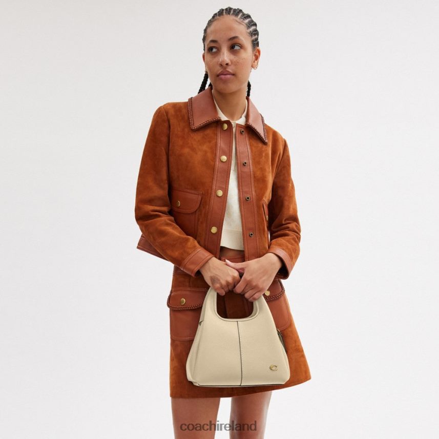 Coach Women LANA SHOULDER BAG 23 B4/IVORY 80N2R2277