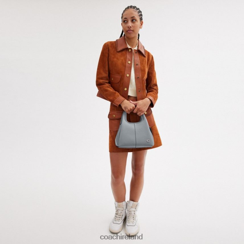 Coach Women LANA SHOULDER BAG 23 LH/Grey Blue 80N2R2264