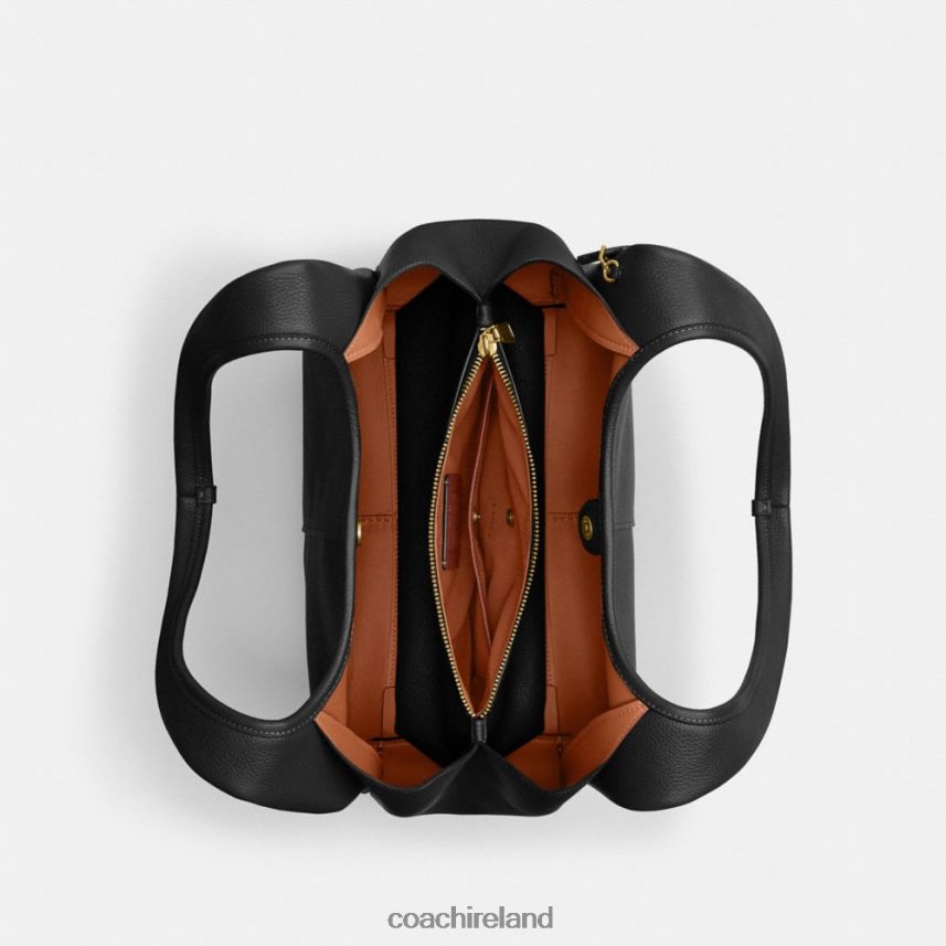 Coach Women LANA SHOULDER BAG B4/BLACK 80N2R2281