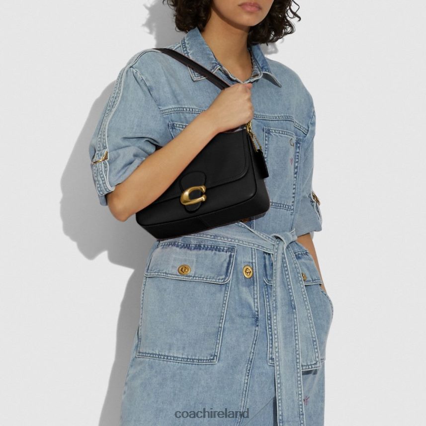 Coach Women SOFT TABBY SHOULDER BAG B4/BLACK 80N2R2170