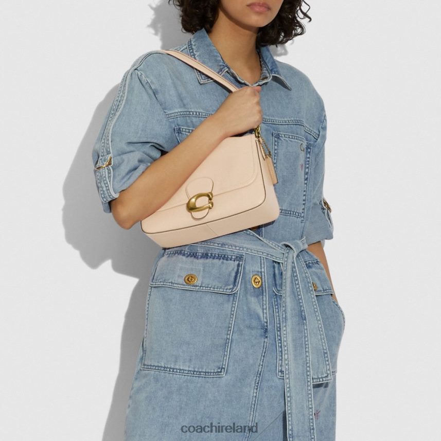 Coach Women SOFT TABBY SHOULDER BAG B4/IVORY 80N2R2171