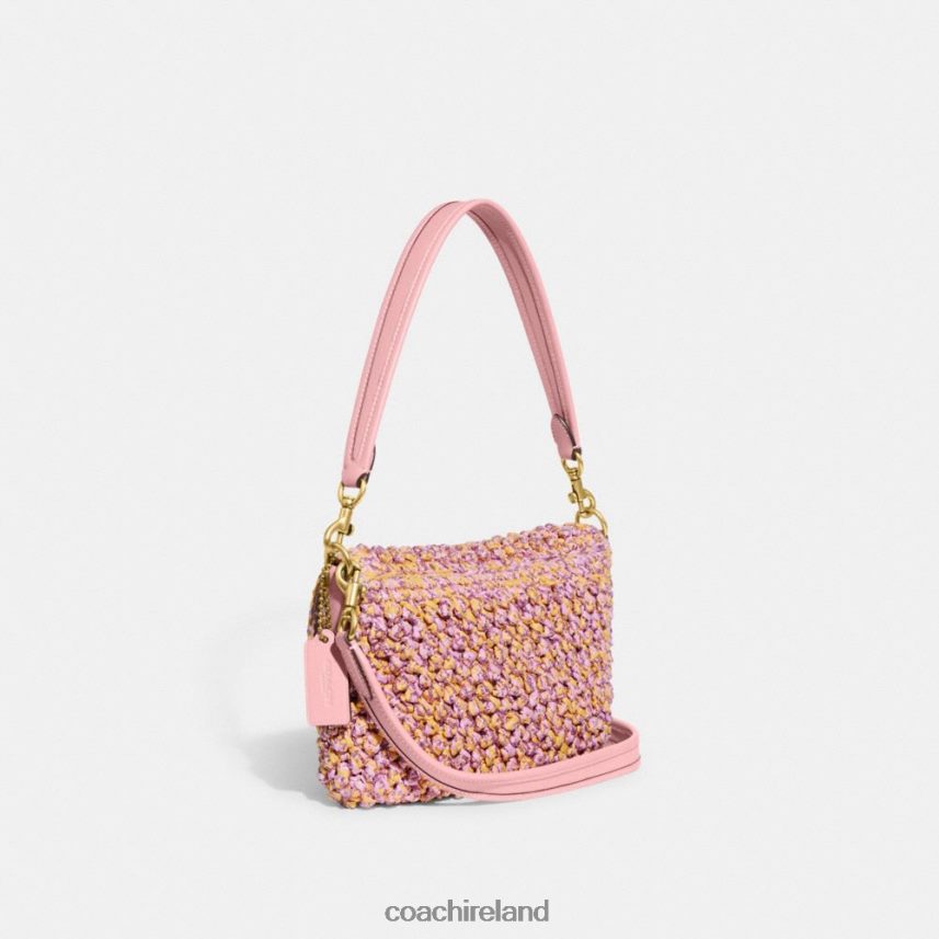 Coach Women SOFT TABBY SHOULDER BAG B4/Pink/Orange 80N2R2134