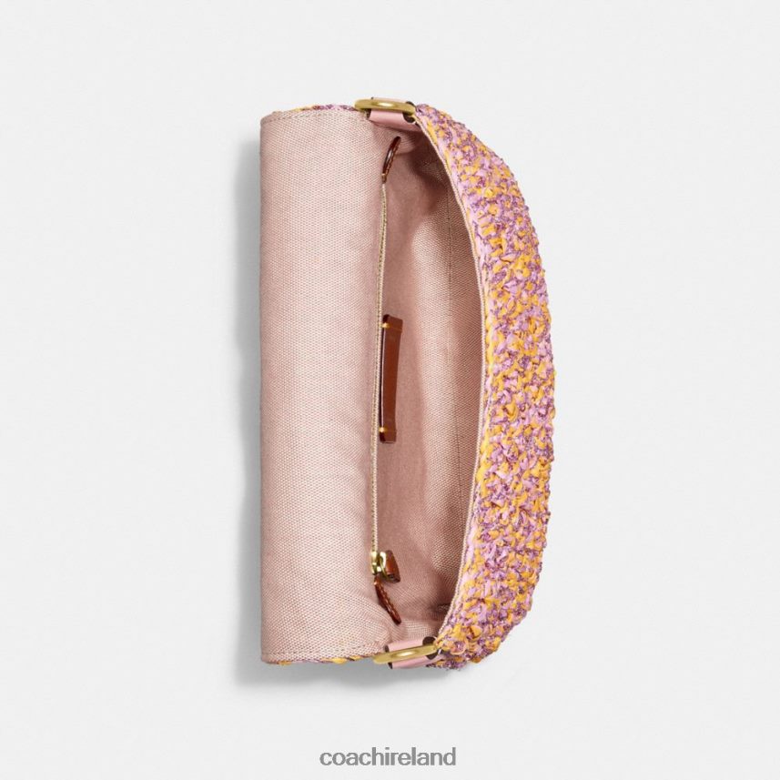 Coach Women SOFT TABBY SHOULDER BAG B4/Pink/Orange 80N2R2134