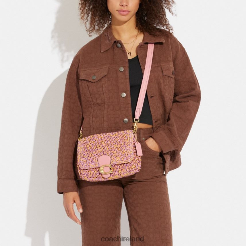 Coach Women SOFT TABBY SHOULDER BAG B4/Pink/Orange 80N2R2134