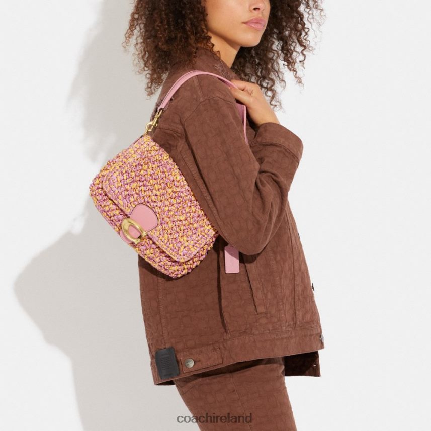 Coach Women SOFT TABBY SHOULDER BAG B4/Pink/Orange 80N2R2134