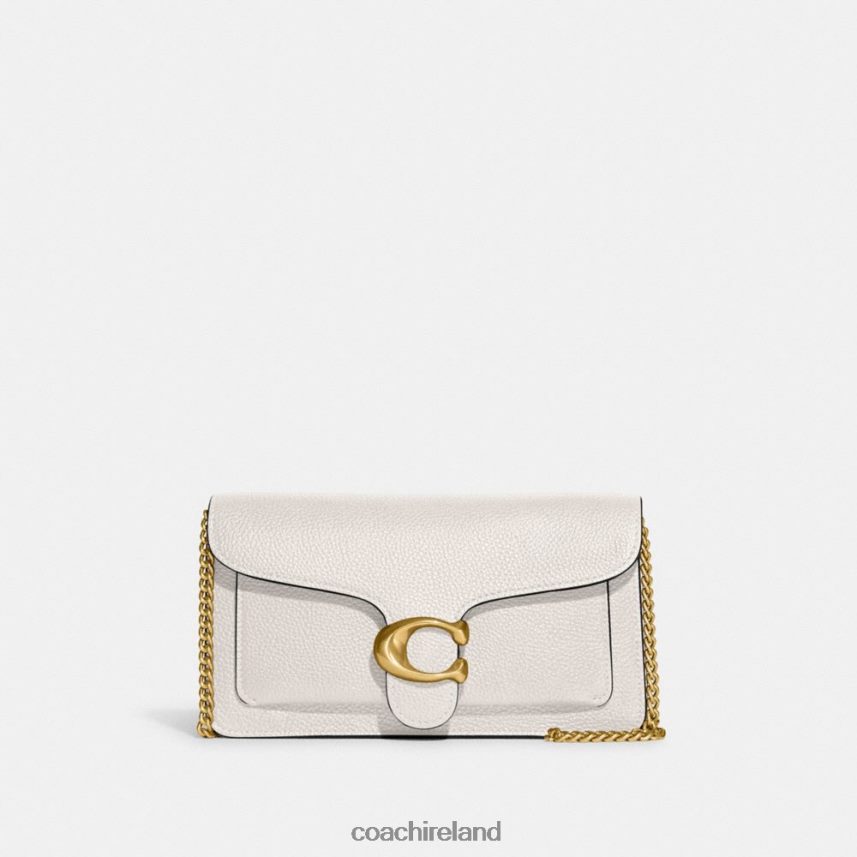 Coach Women TABBY CHAIN CLUTCH B4/CHALK 80N2R2169